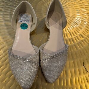 Women's Silver Flats